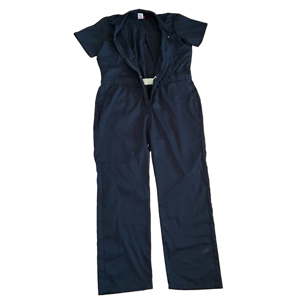 Dickies Women's Size 1X FLEX Short Sleeve Jumpsuit Coverall - Picture 10 of 16